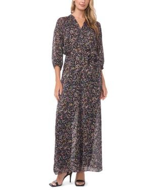 Vince Camuto Raglan 3/4-sleeve Jumpsuit - Multicolor