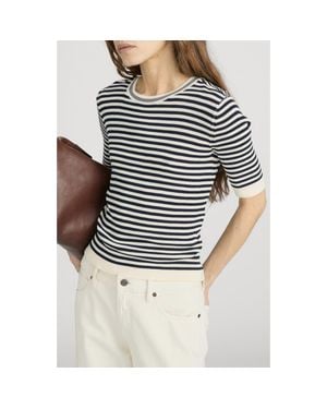 FRAME The Cruise Rib Sweater - Multicolor