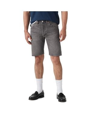 Levi's 501 Original Fit Lightweight Denim Shorts - Gray