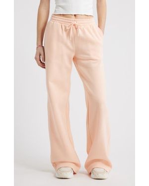 BP. Baggy Wide Leg Sweatpants - Natural