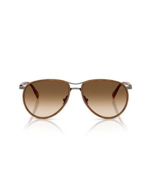 Brunello Cucinelli Apheleion 57Mm Gradient Pilot Sunglasses - Natural