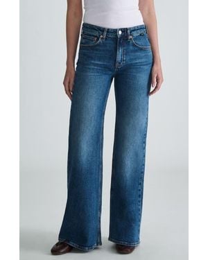 Mavi Grace Mid Rise Flare Jeans - Blue