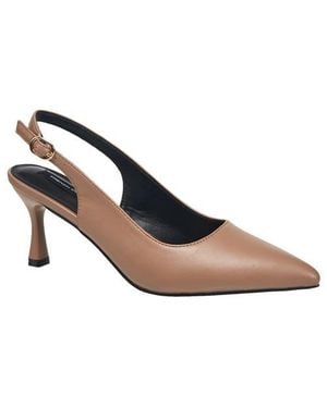 French Connection Brenna Kitten Heel - Metallic