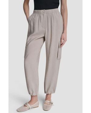 DKNY Sueded Fuji Cargo Pants - Multicolor