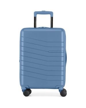 Bugatti Munich Hardside Carry-On Luggage With Expansion - Blue