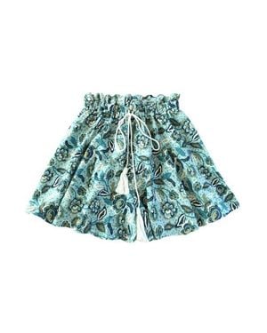 BrunnaCo Sekar Floral Skort - Blue