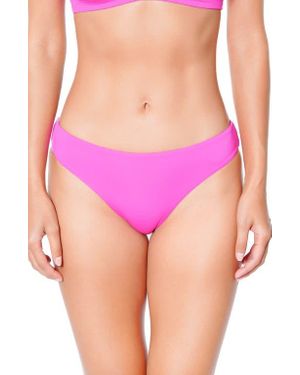 Huit So Chic Low Rise Bikini Bottoms - Pink