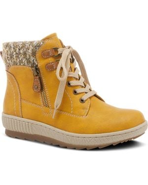 Spring Step Karlene Bootie - Yellow