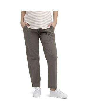 Ripe Maternity Philly Cotton Pant - Gray