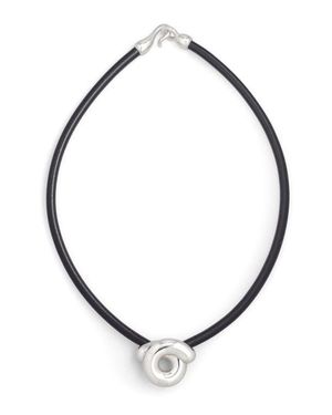 Bea Bongiasca Tarallo Pendant Necklace - Metallic