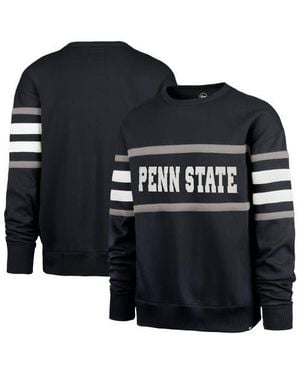 '47 Penn State Nittany Lions Coaches Collection Pullover Sweatshirt - Blue