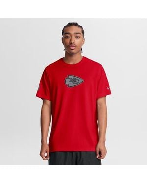 Nike Kansas City Chiefs Sideline Lead The Charge Legend Dri-Fit T-Shirt - Red