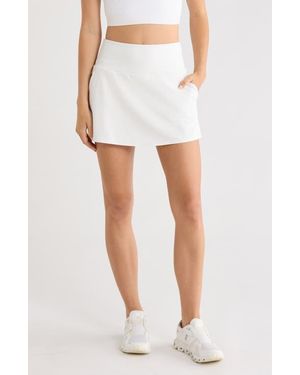 Rhone Course To Court 14-Inch Sport Skort - White
