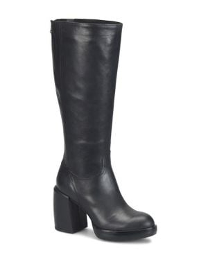 Kork-Ease Anny Platform Knee High Boot - Black