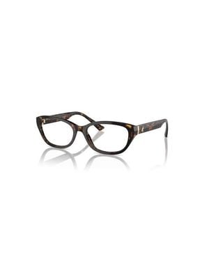 Jimmy Choo 53Mm Oval Optical Glasses - Blue