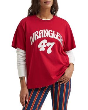 Wrangler Graphic T-Shirt - Red