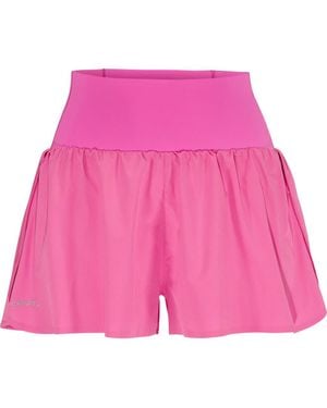 C.r.a.f.t Hypervent Pleated Wide Shorts - Pink