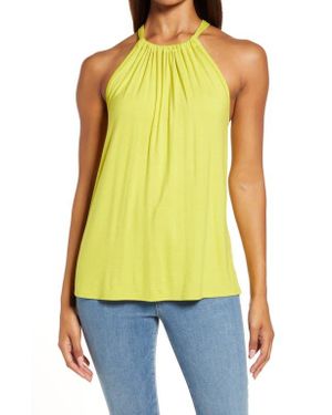 Loveappella Halter Neck Tank - Yellow