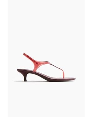 H&M Kitten-Heeled Sandals - Pink