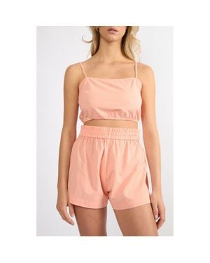 Viens Avec Moi The Everyday Mini Top - Pink