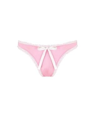 Scarlett Gasque Miss Bo Peep Thong - Pink