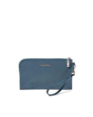 Baggallini Rfid Wristlet Wallet - Blue