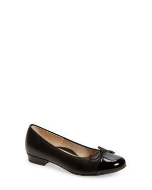 Ara Belinda Ballet Flat - Black