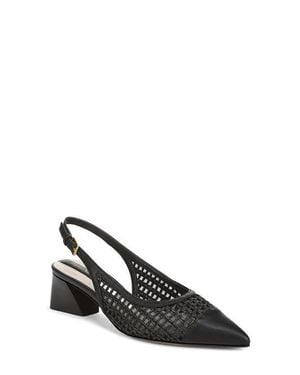 Franco Sarto Racer Slingback Pointed Toe Pump - Black