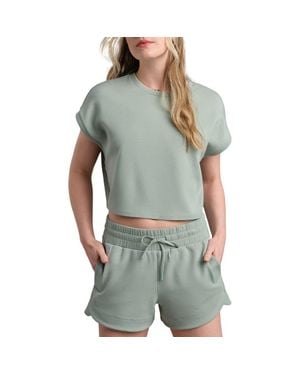 Rhone Dreamglow Oversize Crop T-Shirt - Green