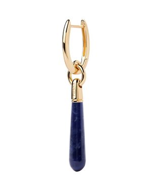 Pdpaola Large Jupiter Single Hoop - Blue