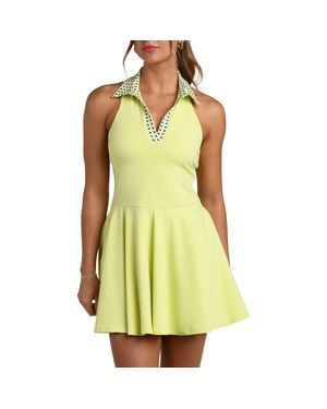 La Blanca Checkpoint Tennis Dress - Green