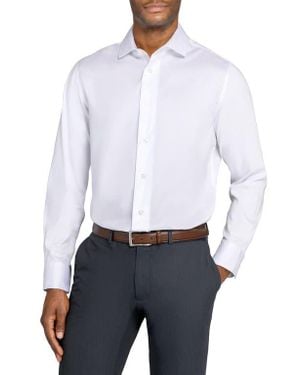 W.r.k. Slim Fit Solid Reworked Dress Shirt - White