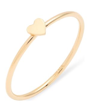 Nashelle Heart Stacking Ring - Metallic