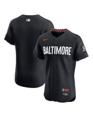 Nike Baltimore Orioles City Connect Elite Jersey - Black
