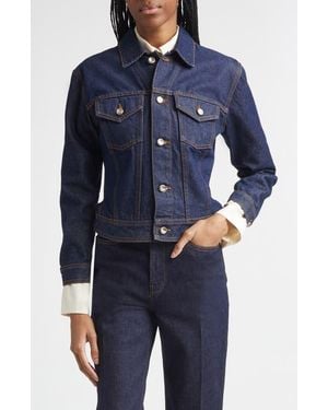 OSSOU Hitch Denim Trucker Jacket - Blue