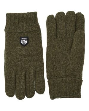 Hestra Wool Blend Gloves - Green
