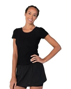 AVI Bounce-It Pickleball Short Sleeve - Black