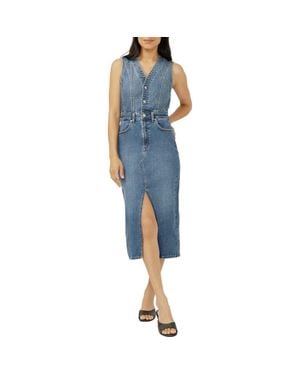 Silver Jeans Co. Sleeveless Dress - Blue