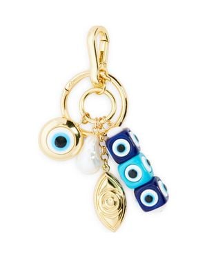 BaubleBar Eyes For The Good Life Bag Charm - Blue