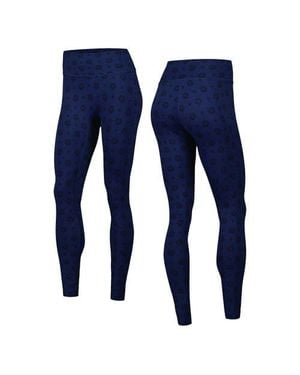 Terez Houston Astros Tonal Leggings - Blue