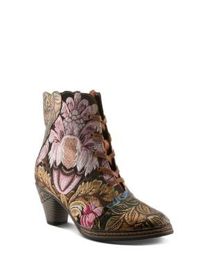 Spring Step L'Artiste Siren Bootie - Brown