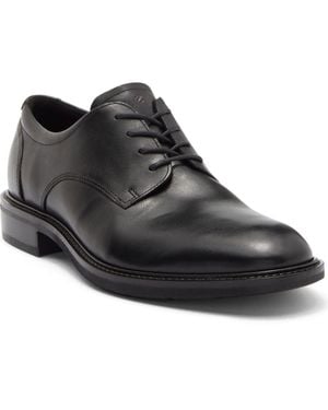Ecco Metropole Prague Plain Toe Derby - Black