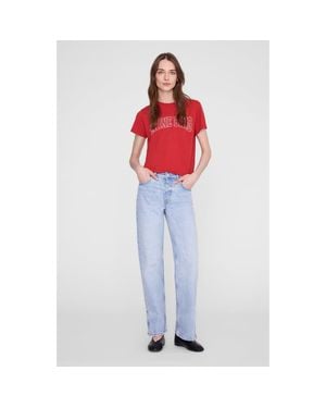 Anine Bing Shelley Tee - White
