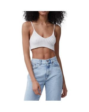 French Connection Keira Mozart Crop Top - Blue