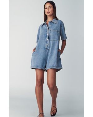 ST MRLO Denim Romper - Blue