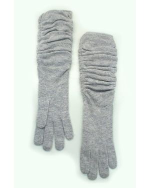 Portolano Rouched Gloves - Gray