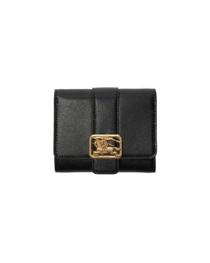 Burberry Rider Compact Wallet - Black