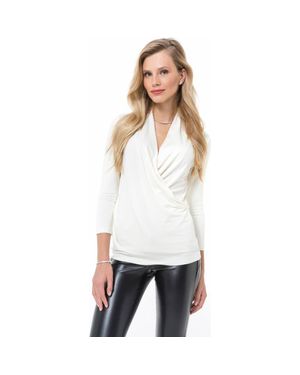 Accouchée Pure Maternity/Nursing Top - White