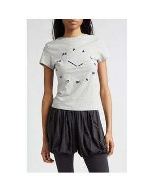 Paloma Wool O'Clock Organic Cotton Graphic T-Shirt - Blue