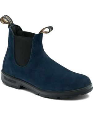 Blundstone Original Suede Water Resistant Chelsea Boot - Blue